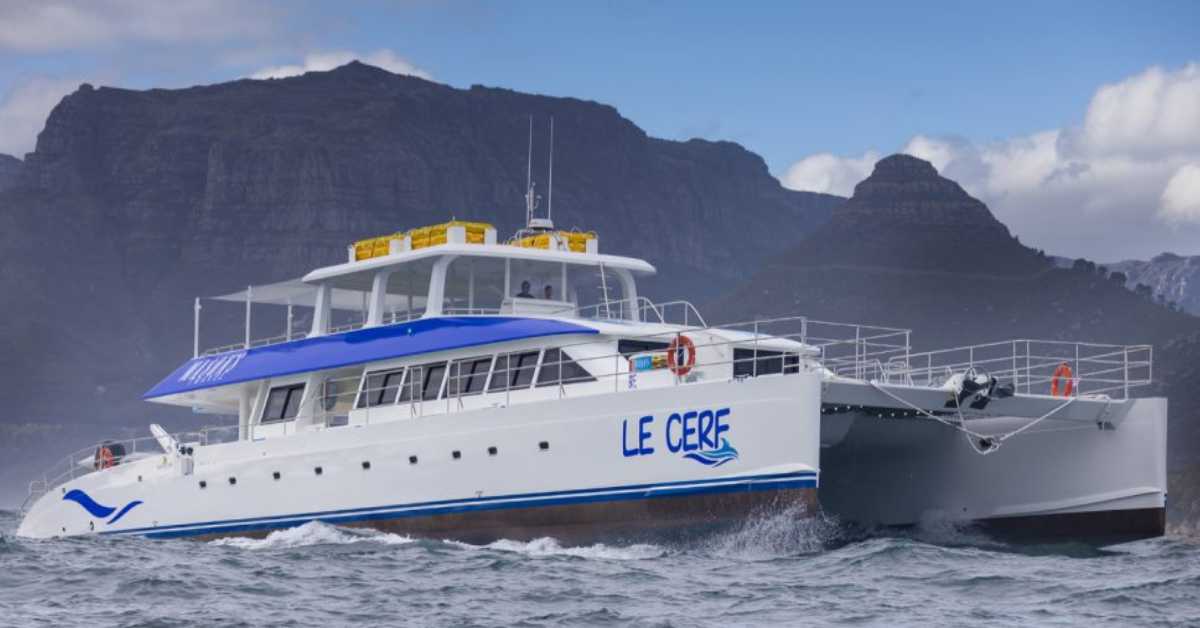 Two Oceans Marine launches the biggest composite Catamaran of South Africa